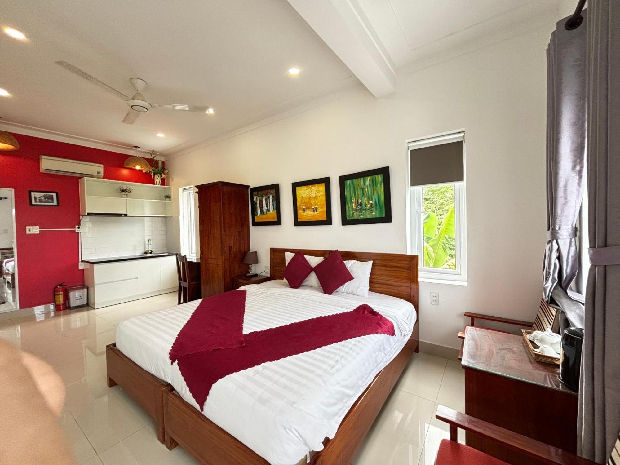 Red House Homestay - Villa Hoi An Eksteriør billede